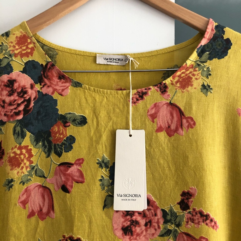 Beautiful Italian linen dress